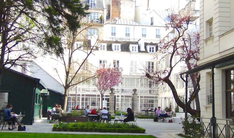Courtyard at Paris Reid Hall